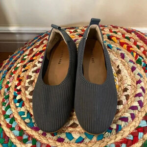 Everlane grey  ribbed glove shoes flats